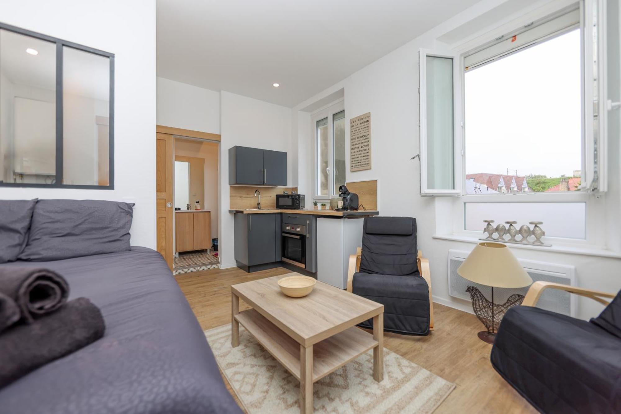 Ferienwohnung Ma Fleur De Sel Wimereux Exterior foto